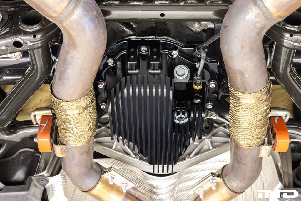 Kies-Motorsports IND Distribution MMX Performance G8X M2 / M3 / M4 High-Capacity Baffled Differential Sump / Oil Pan