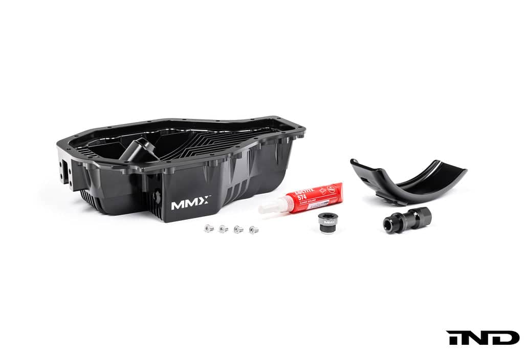 Kies-Motorsports IND Distribution MMX Performance G8X M2 / M3 / M4 High-Capacity Baffled Differential Sump / Oil Pan Yes Include BMW RTV Sealant (83190404517)