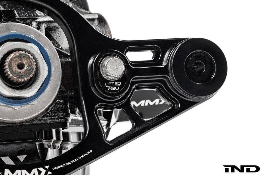 Kies-Motorsports IND Distribution MMX Performance G8X Rear Differential Billet Front Cradle / Height Adjustable Mount Set