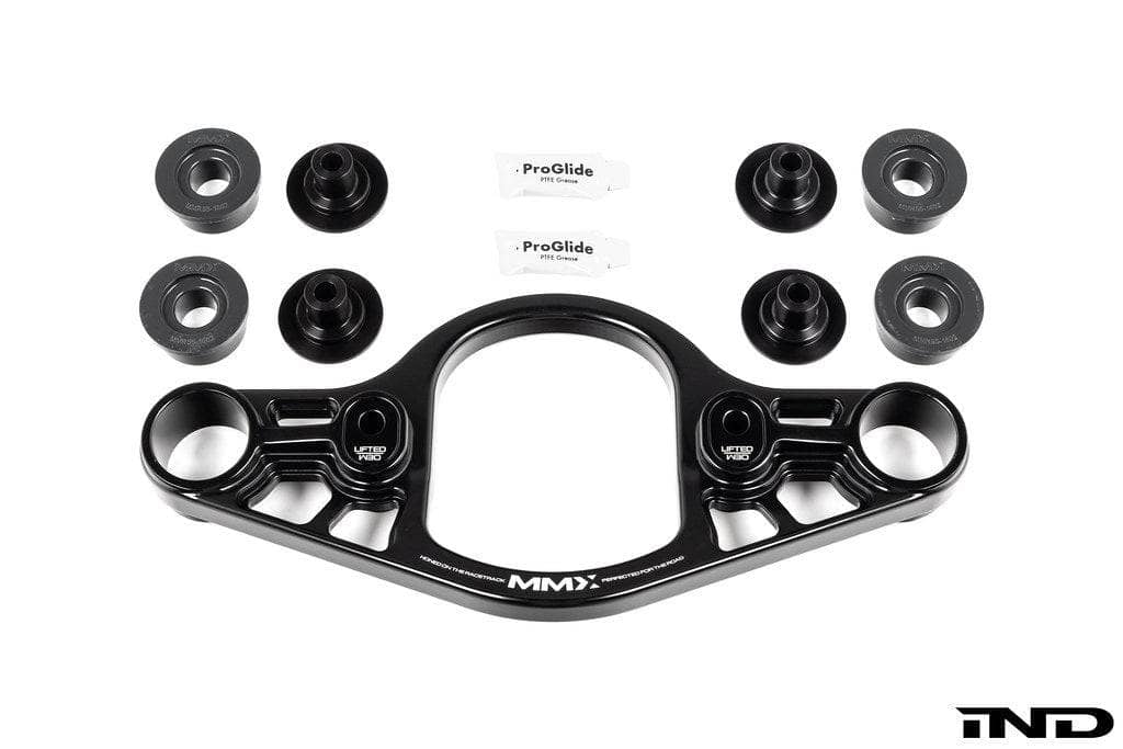 Kies-Motorsports IND Distribution MMX Performance G8X Rear Differential Billet Front Cradle / Height Adjustable Mount Set