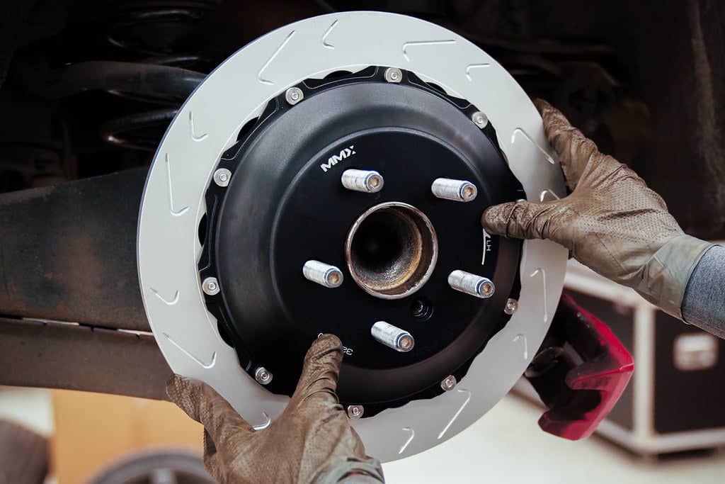 Kies-Motorsports iND Distribution MMX Performance MINI F55 F56 F57 JCW 2-Piece 325mm Rear Rotors