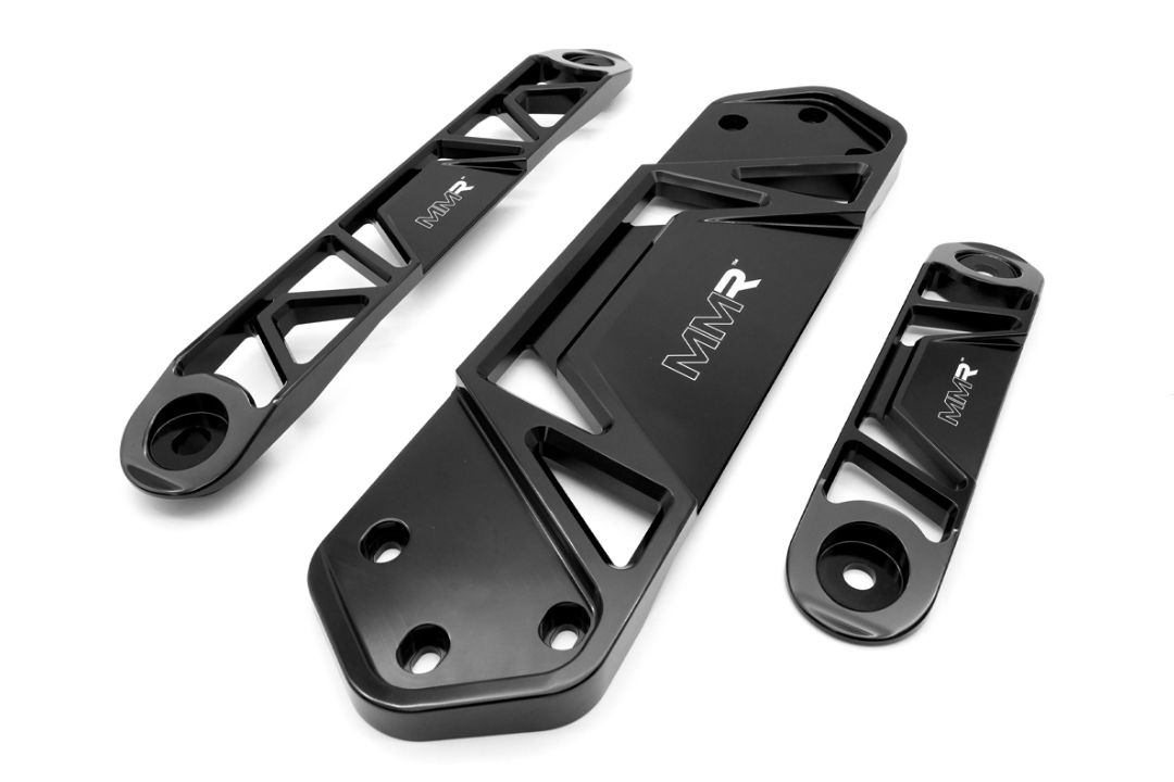 Kies-Motorsports iND Distribution MMX Performance MINI F5X 3-Piece Complete Underbody Chassis Brace Set