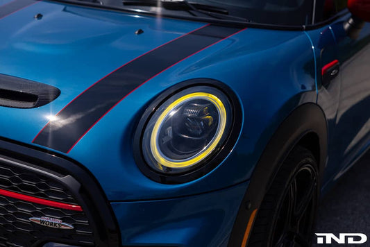 Kies-Motorsports IND Distribution Motorsport+ F5X MINI Cooper Race Style Yellow DRL LED Module Set