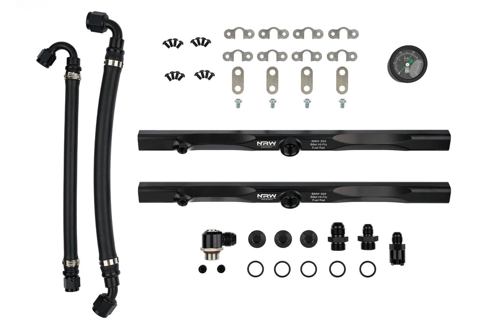 Kies-Motorsports IND Distribution NRW-Design BMW E9X S65 Billet Fuel Rail System
