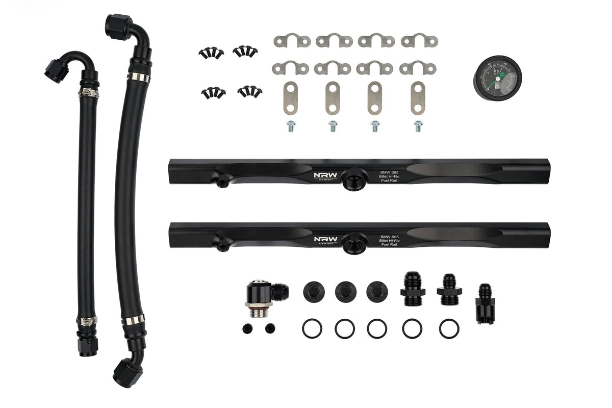 Kies-Motorsports IND Distribution NRW-Design BMW E9X S65 Billet Fuel Rail System