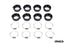 Kies-Motorsports IND Distribution NRW-Design BMW S65 / S85 Silicone Throttle Body Coupler Set S65 | E9x M3