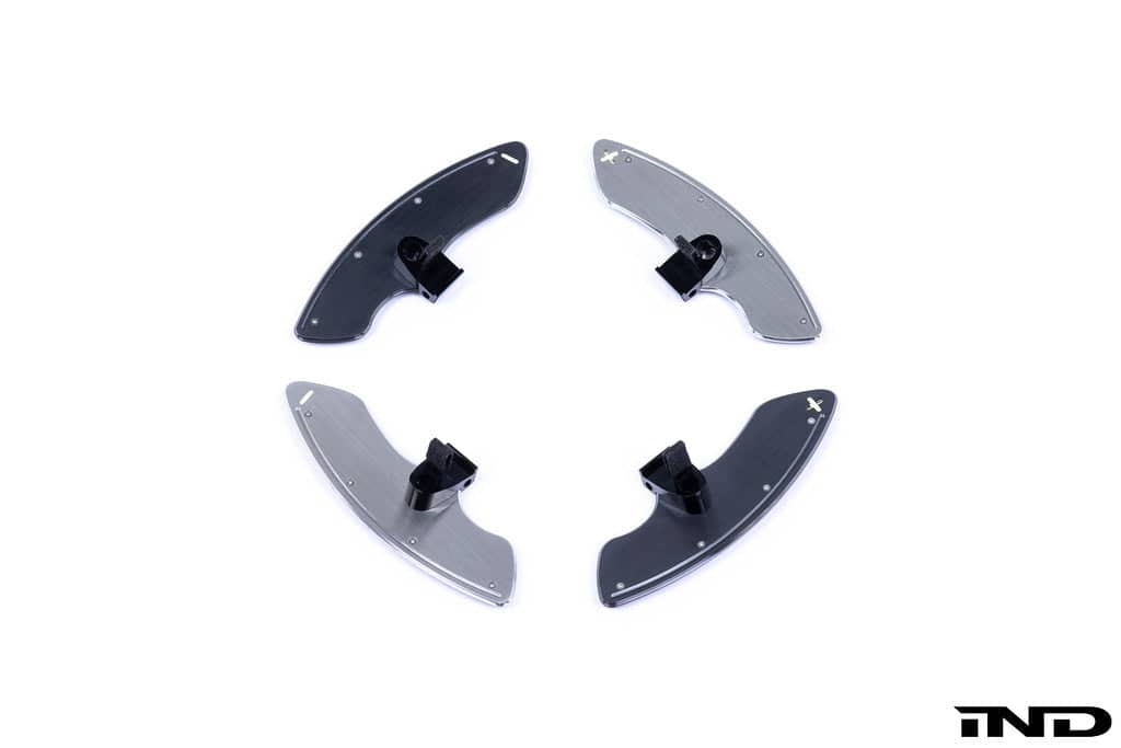 Kies-Motorsports IND Distribution Storm Motorwerks E46 M3 Illuminated SMG Stainless Shift Paddle Set