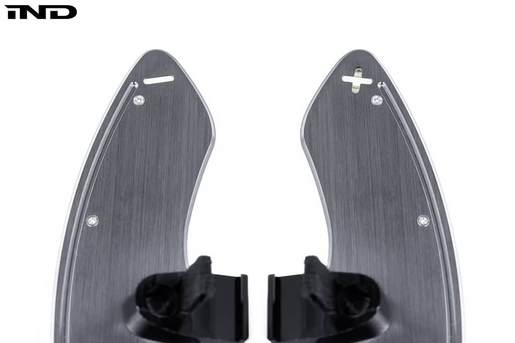 Kies-Motorsports IND Distribution Storm Motorwerks E46 M3 Illuminated SMG Stainless Shift Paddle Set