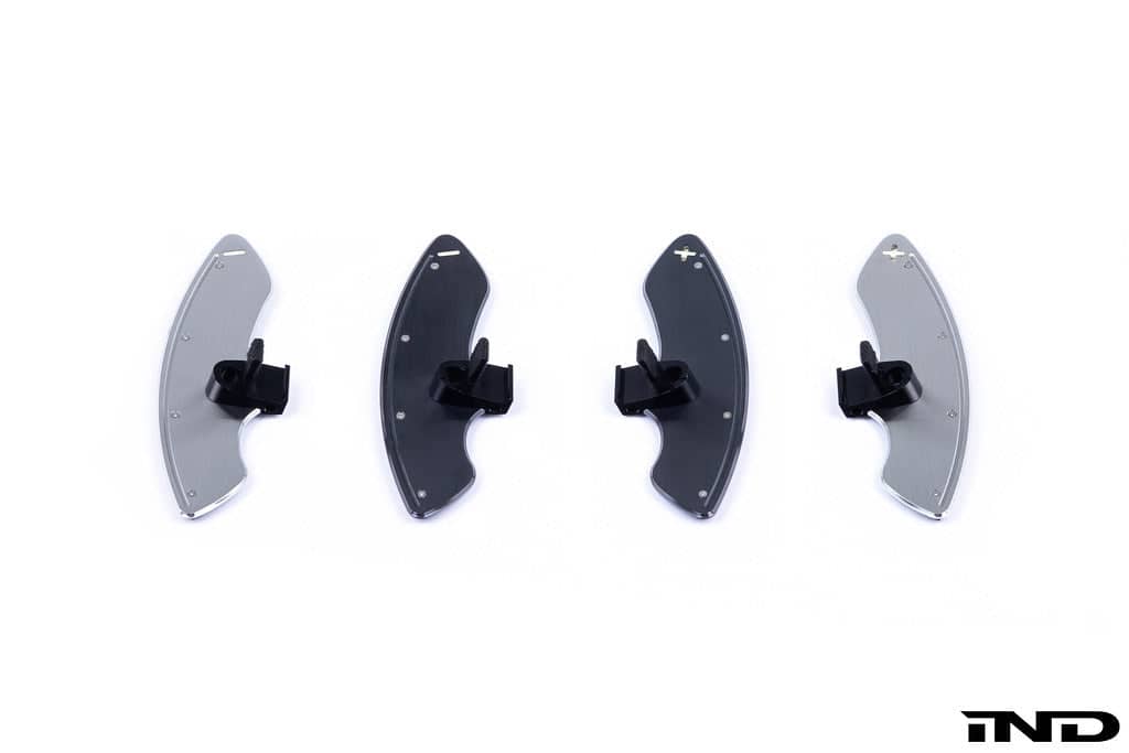 Kies-Motorsports IND Distribution Storm Motorwerks E46 M3 Illuminated SMG Stainless Shift Paddle Set