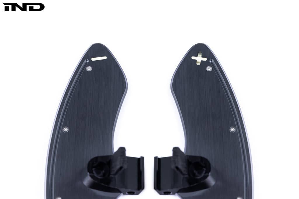 Kies-Motorsports IND Distribution Storm Motorwerks E46 M3 Illuminated SMG Stainless Shift Paddle Set