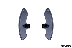Kies-Motorsports IND Distribution Storm Motorwerks E46 M3 Illuminated SMG Stainless Shift Paddle Set PVD - Titanium Plated (ST-E46PD-PVD)