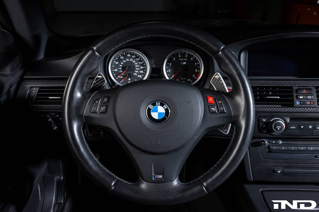 Kies-Motorsports IND Distribution Storm Motorwerks E9X M3 Illuminated DCT Shift Paddle Set