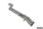 Kies-Motorsports IND Distribution Supersprint BMW E36 M3 Stainless Center X-Pipe 2x50mm - Non-Resonated