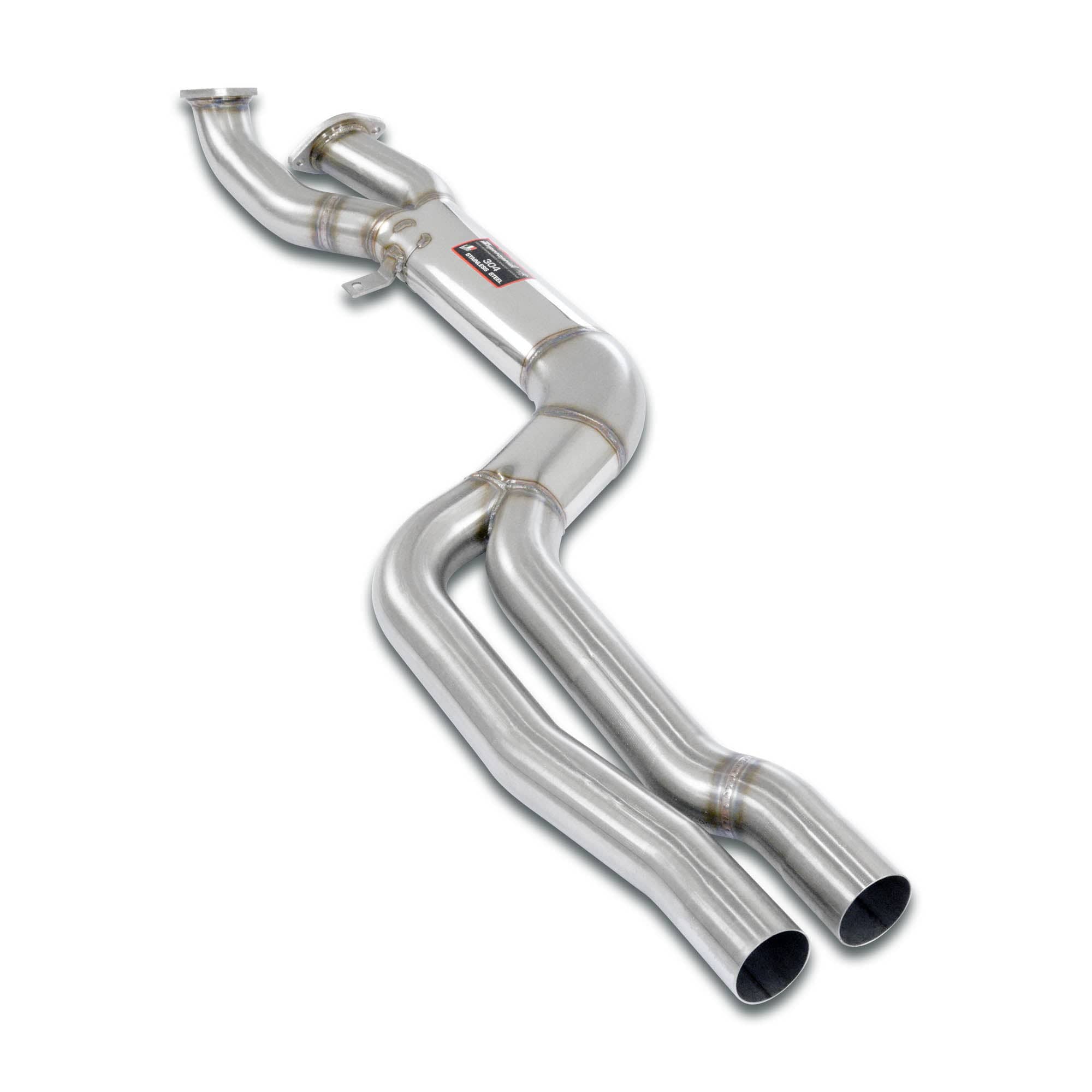 Kies-Motorsports IND Distribution Supersprint BMW G87 M2 Front "J-Pipe" - non resonated Main image