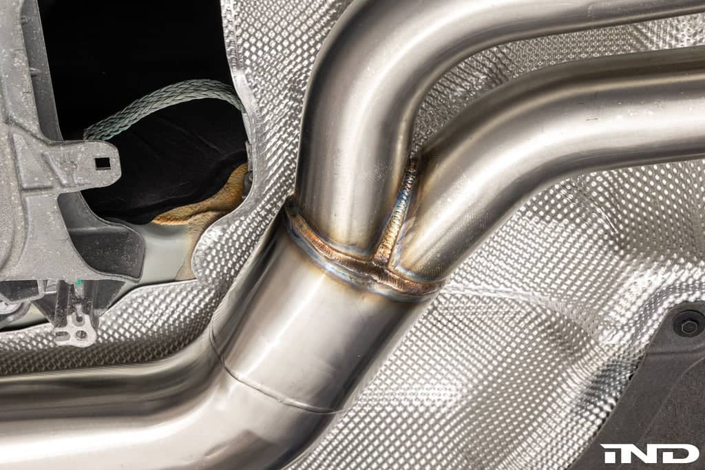 Kies-Motorsports IND Distribution Supersprint BMW G87 M2 J-Pipe Resonator Delete Package For OEM Muffler