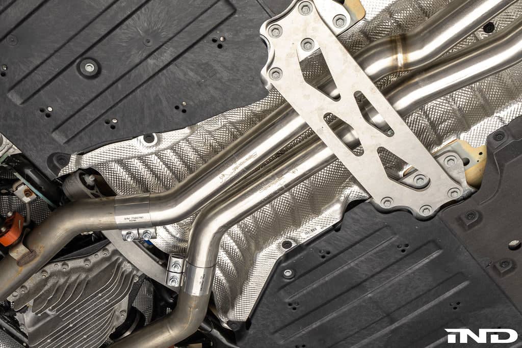 Kies-Motorsports IND Distribution Supersprint BMW G87 M2 J-Pipe Resonator Delete Package For OEM Muffler