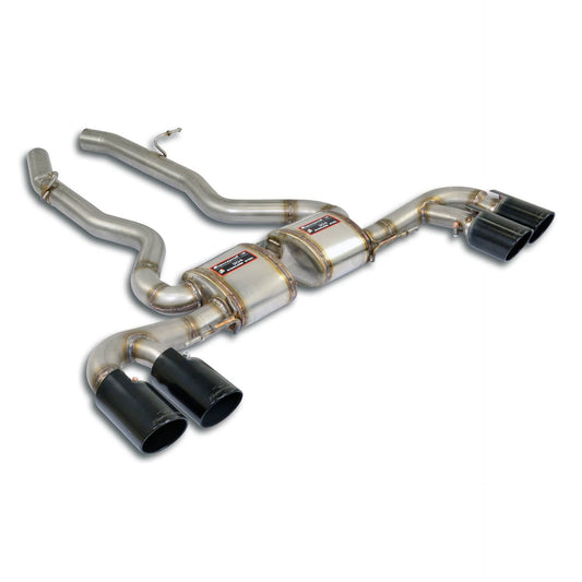 Kies-Motorsports IND Distribution Supersprint BMW G87 M2 Rear Exhaust "Race" Right Oo100 + Left Oo100 "Gun Metal Grey"