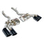 Kies-Motorsports IND Distribution Supersprint BMW G87 M2 Rear Exhaust Right Oo100 - Left Oo100 "Gun Metal Grey", With Valves