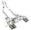 Kies-Motorsports IND Distribution Supersprint BMW G87 M2 Rear Muffler Touring Package Deleting - mid resonator