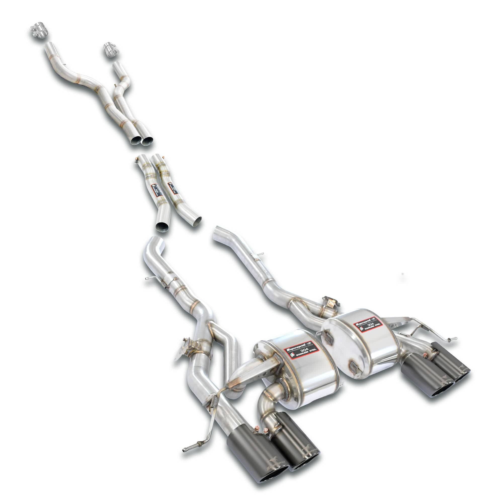 Kies-Motorsports IND Distribution Supersprint BMW G87 M2 Resonator deleting Package - complete