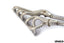 Kies-Motorsports IND Distribution Supersprint E36 / E34 / E39 6 Cylinder Stainless Exhaust Manifold Set (LHD)