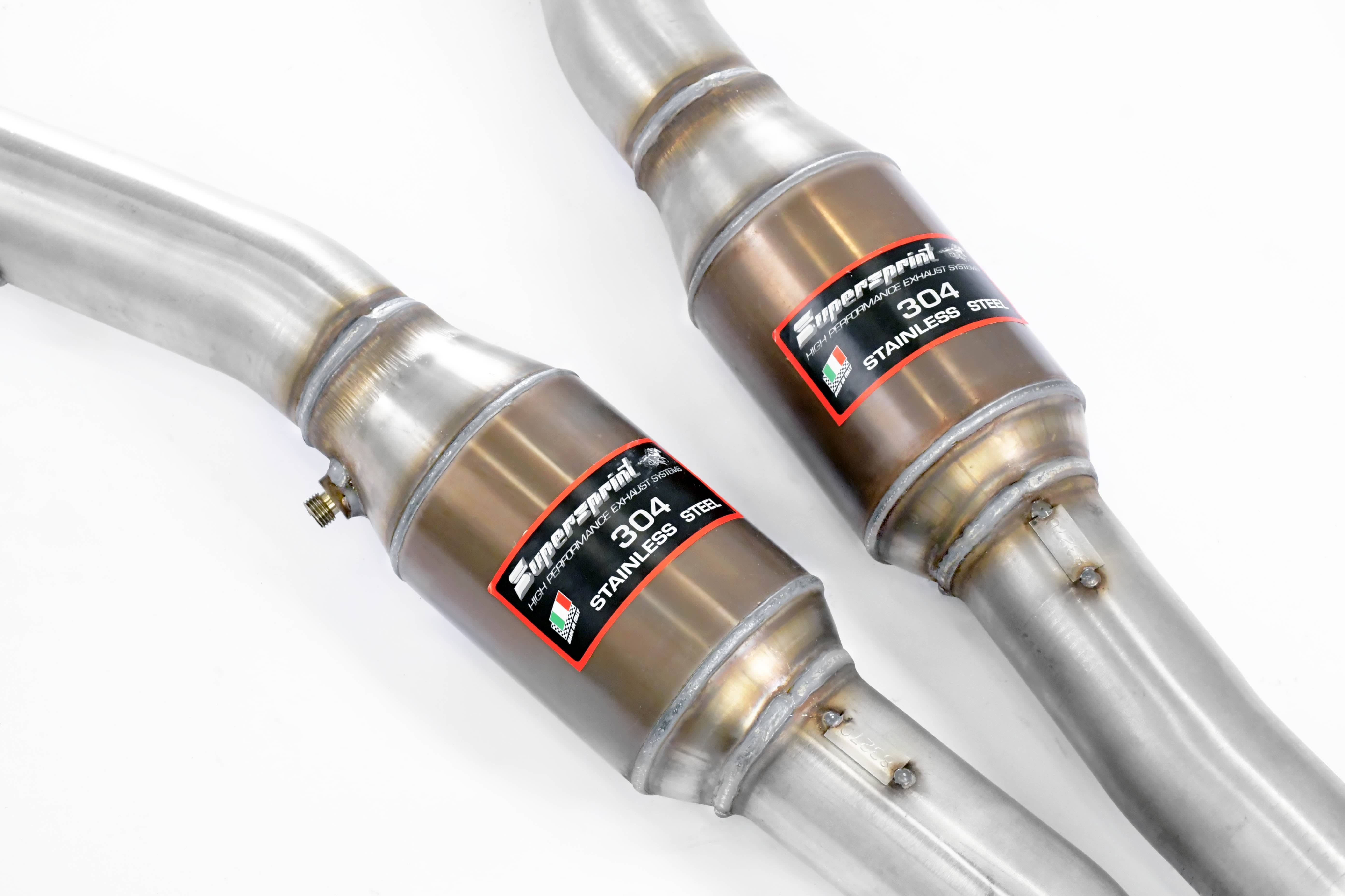 Supersprint BMW E39 M5 / 540i / E38 740i Front Pipe Set - Catted Secondary image