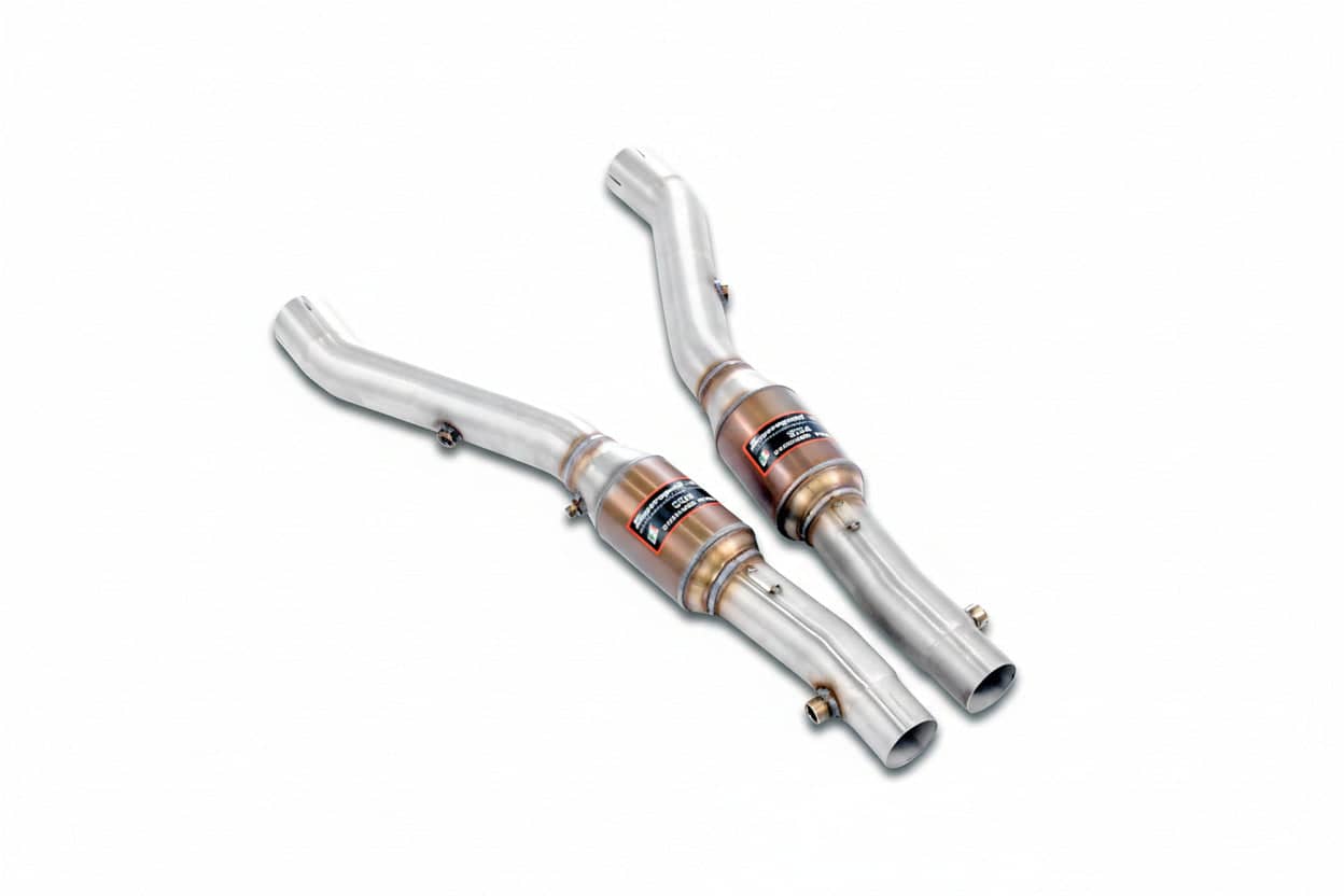 Kies-Motorsports IND Distribution Supersprint E39 M5 / 540i / E38 740i Front Pipe Set - Catted Main image