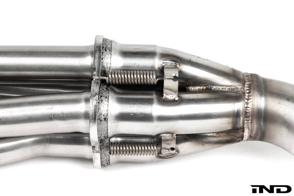Kies-Motorsports IND Distribution Supersprint E39 M5 / 540i / E38 740i Stainless Exhaust Manifold - LHD