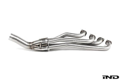 Kies-Motorsports IND Distribution Supersprint E39 M5 / 540i / E38 740i Stainless Exhaust Manifold - LHD