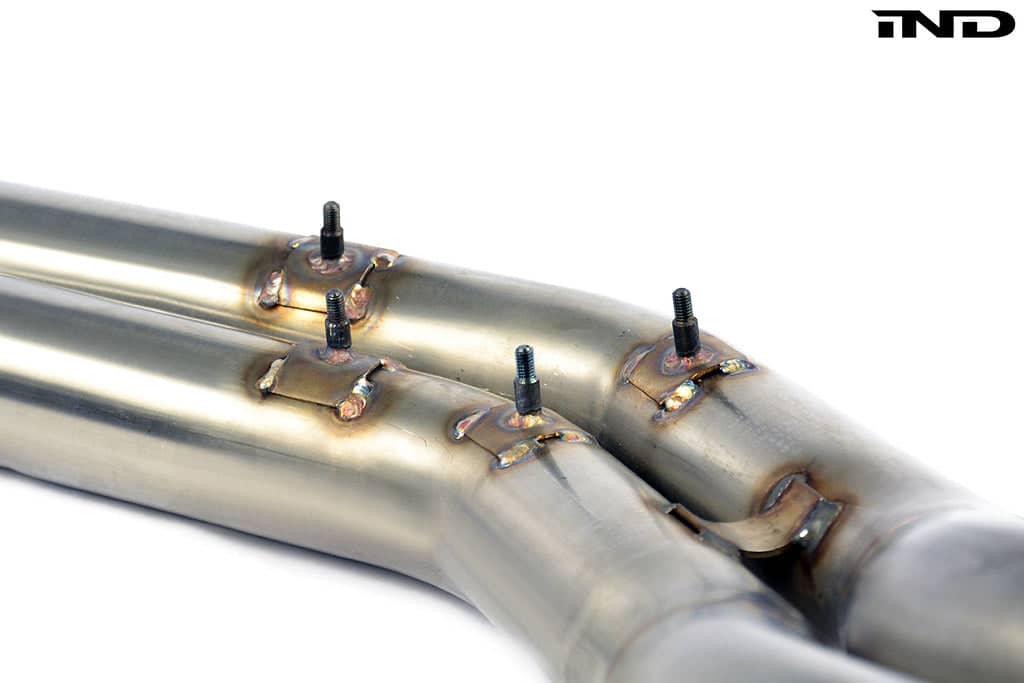 Kies-Motorsports IND Distribution Supersprint E46 M3 Stainless Center H-Pipe - Non-Resonated