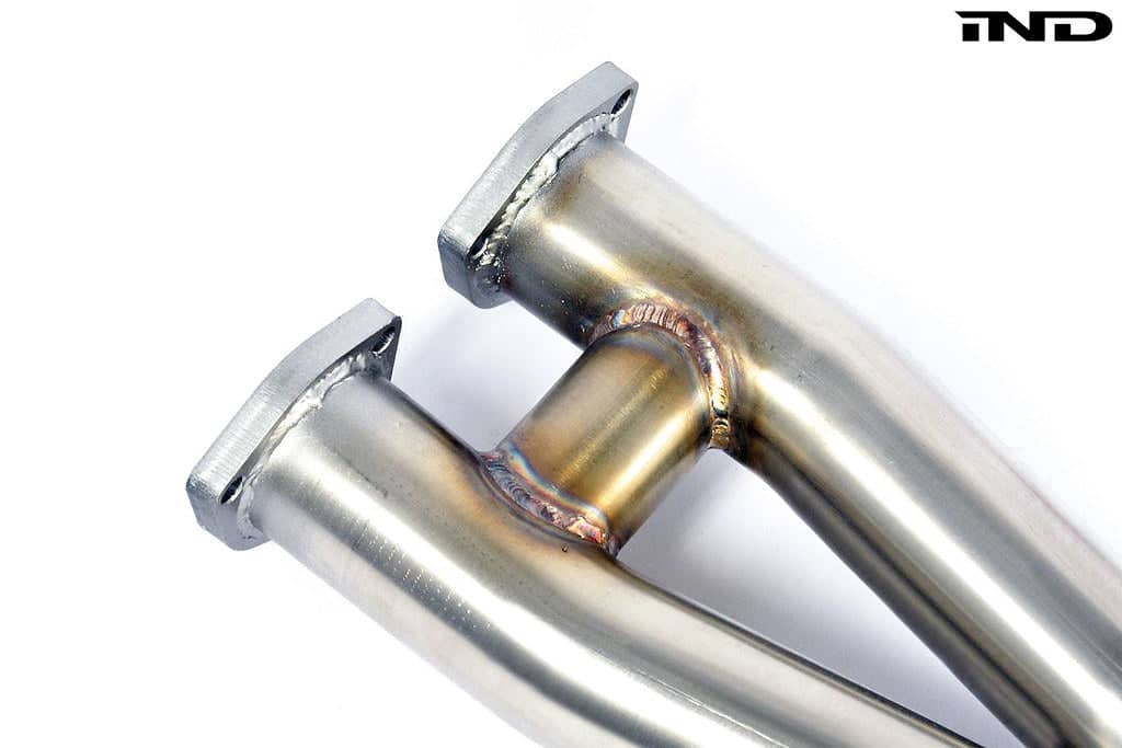 Kies-Motorsports IND Distribution Supersprint E46 M3 Stainless Center H-Pipe - Non-Resonated