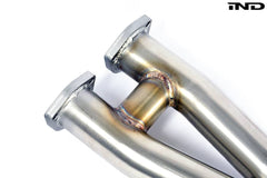 Kies-Motorsports IND Distribution Supersprint E46 M3 Stainless Center H-Pipe - Non-Resonated