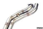 Kies-Motorsports IND Distribution Supersprint E46 M3 Stainless Center H-Pipe - Non-Resonated
