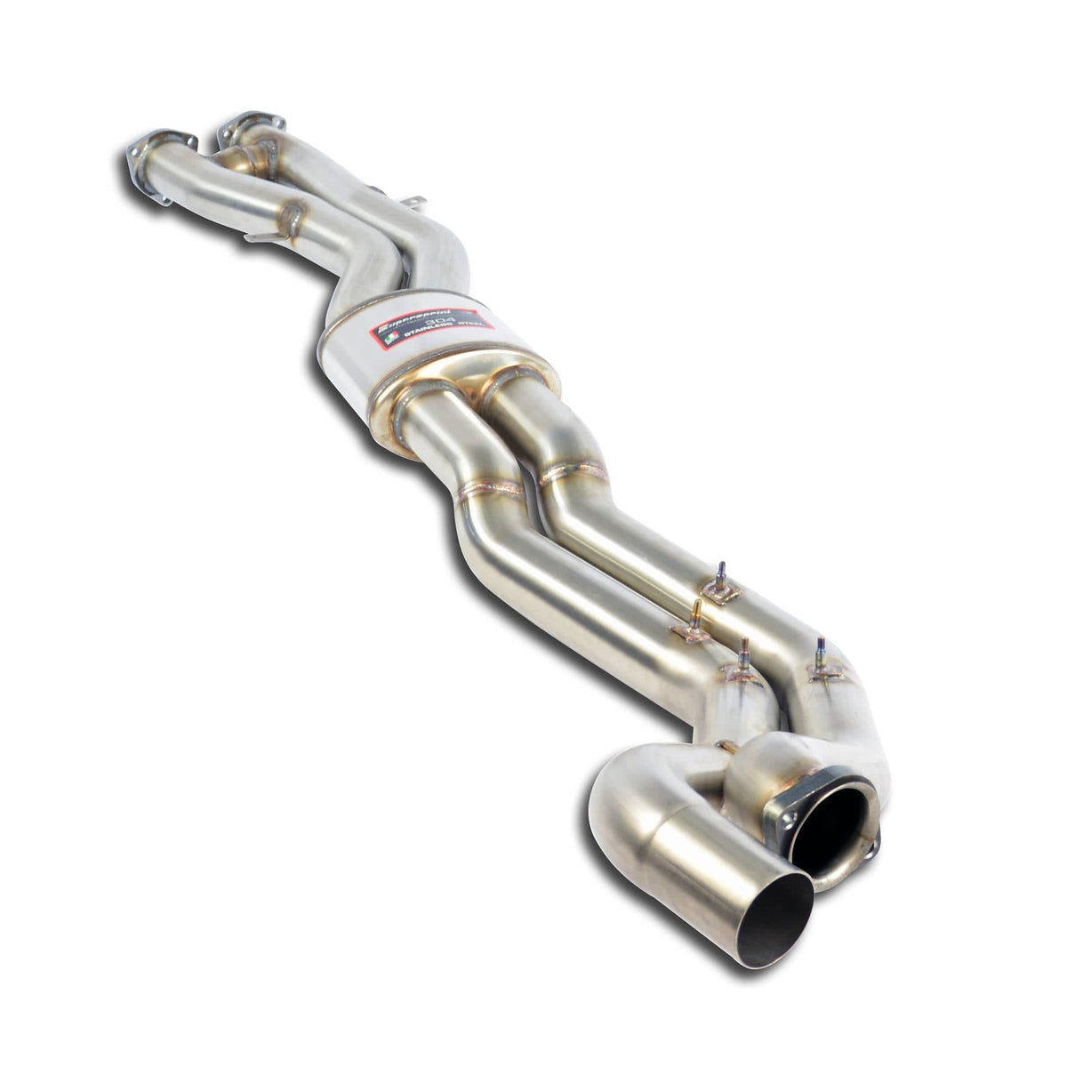 Kies-Motorsports IND Distribution Supersprint E46 M3 Stainless Center H-Pipe - Resonated