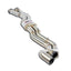 Kies-Motorsports IND Distribution Supersprint E46 M3 Stainless Center H-Pipe - Resonated