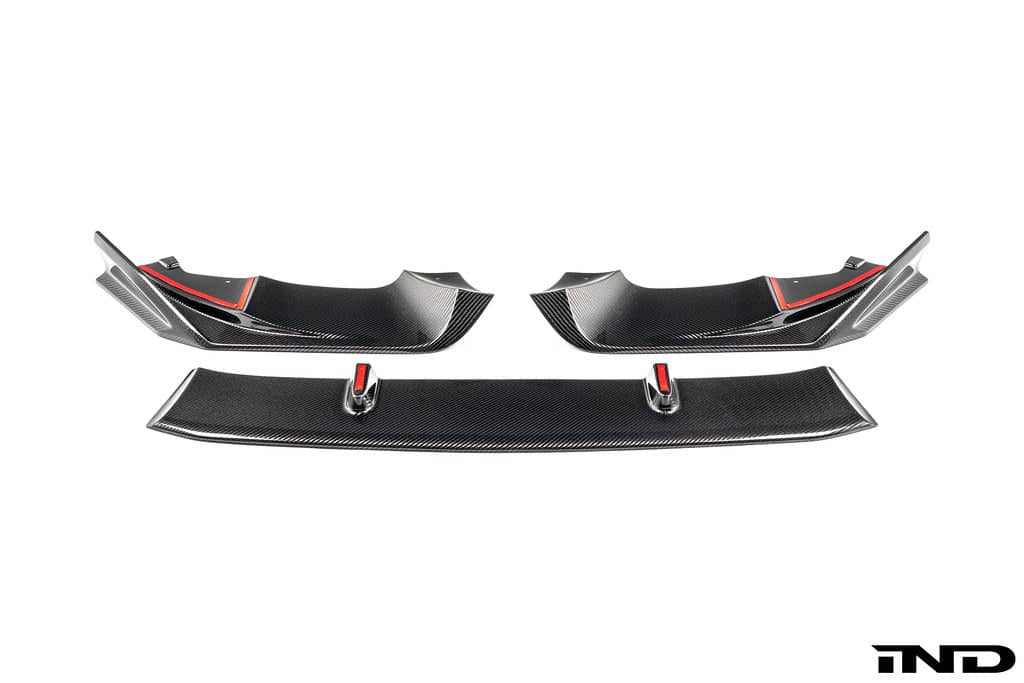 Kies-Motorsports IND Distribution TREVORA BMW F97 X3M / F98 X4M Pre-LCI Carbon Front Splitter