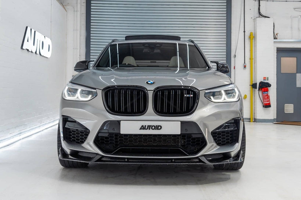 Kies-Motorsports IND Distribution TREVORA BMW F97 X3M / F98 X4M Pre-LCI Carbon Front Splitter