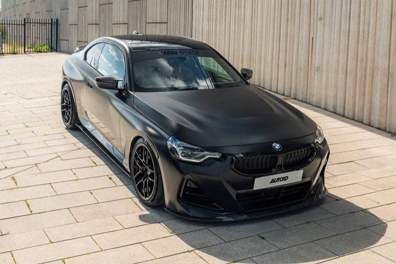 Kies-Motorsports IND Distribution TREVORA G42 2-Series Carbon Fiber Front Splitter