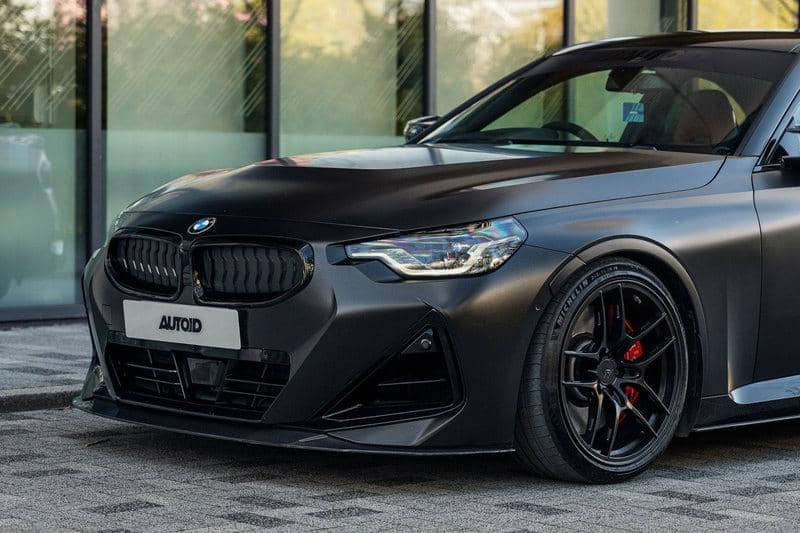 Kies-Motorsports IND Distribution TREVORA G42 2-Series Carbon Fiber Front Splitter