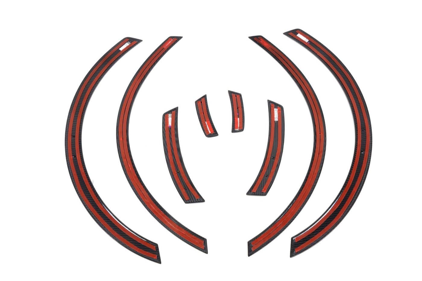 Kies-Motorsports IND Distribution TREVORA G42 2 Series FRP / CFRP Wheel Arch Trim Extension Set