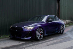 Kies-Motorsports IND Distribution TREVORA G42 2-Series Gloss Black Front Splitter