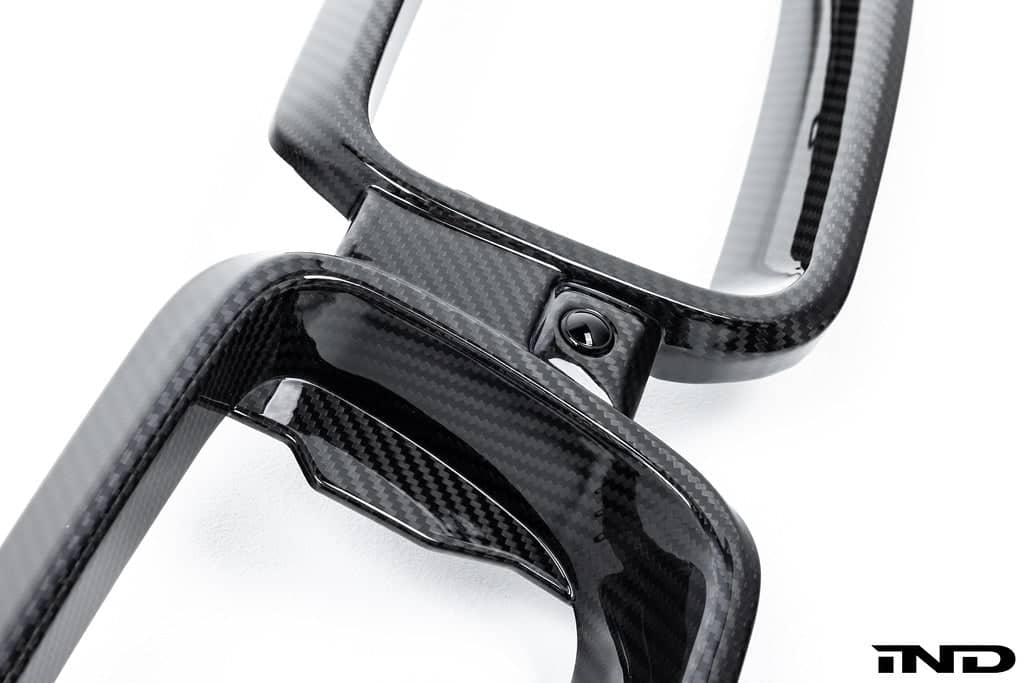 Kies-Motorsports IND Distribution TREVORA G42 2-Series Gloss Pre-preg Carbon Fiber Front Grille