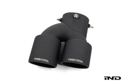 Kies-Motorsports IND Distribution TREVORA G42 / G2X 3 / 4 Series Cerakote Black Exhaust Tip Set