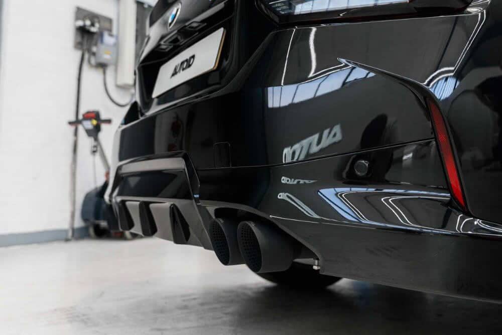 Kies-Motorsports IND Distribution TREVORA G42 / G2X 3 / 4 Series Cerakote Black Exhaust Tip Set