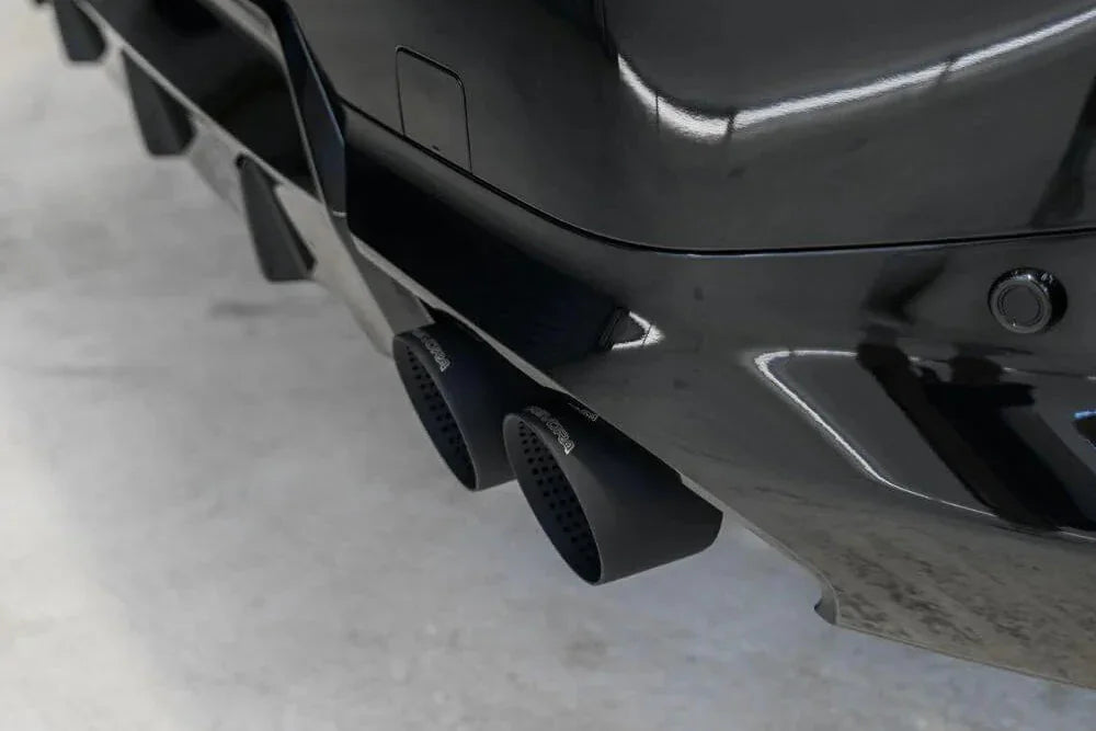 Kies-Motorsports IND Distribution TREVORA G42 / G2X 3 / 4 Series Cerakote Black Exhaust Tip Set