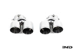 Kies-Motorsports IND Distribution TREVORA G42 / G2X 3 / 4 Series Cerakote Black Exhaust Tip Set