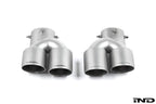 Kies-Motorsports IND Distribution TREVORA G42 / G2X 3 / 4 Series Cerakote Black Exhaust Tip Set