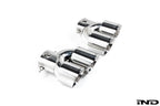 Kies-Motorsports IND Distribution TREVORA G42 / G2X 3 / 4 Series Cerakote Black Exhaust Tip Set