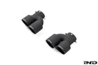 Kies-Motorsports IND Distribution TREVORA G42 / G2X 3 / 4 Series Cerakote Black Exhaust Tip Set