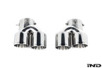 Kies-Motorsports IND Distribution TREVORA G42 / G2X 3 / 4 Series Cerakote Black Exhaust Tip Set